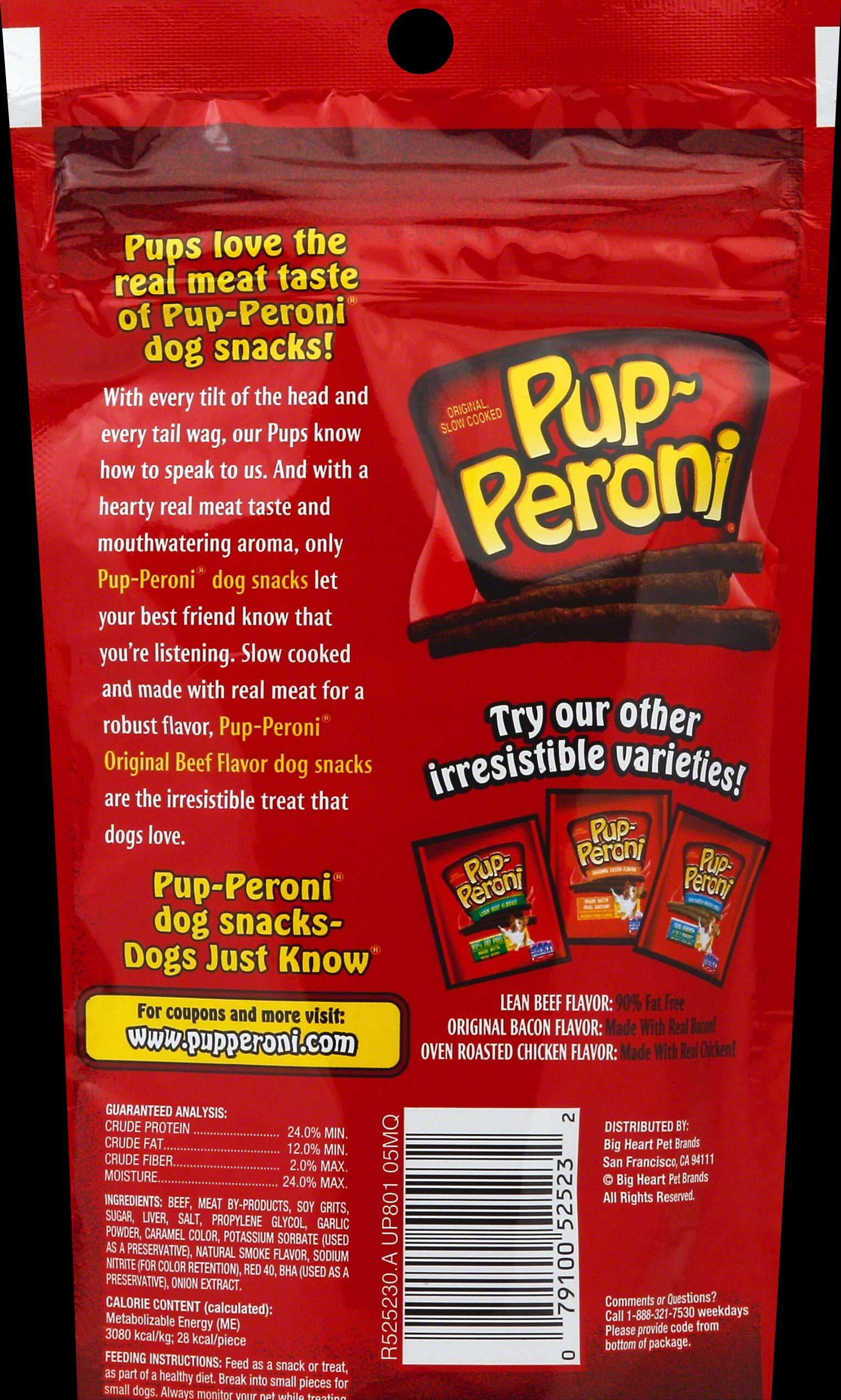 Pup-peroni Beef Dog Treat, 2.5 Ounce -- 8 Per Case