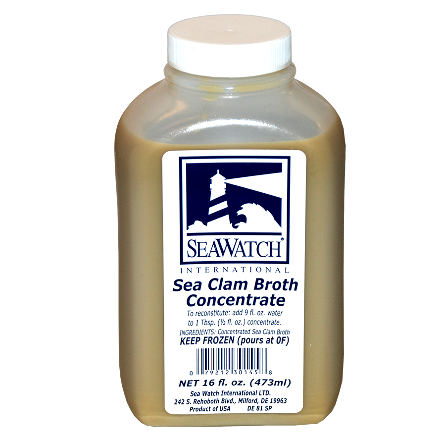 Sea Watch Broth Clam Juice Concentrate, 16 Ounce -- 8 Per Case
