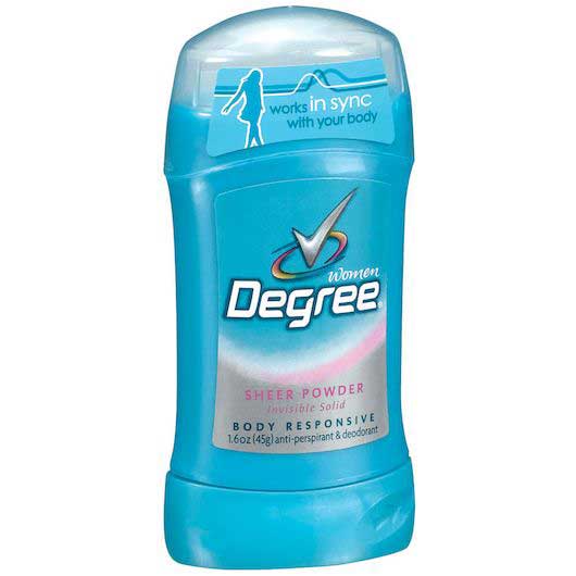 Degree Women Sheer Powder Deodorant - 24H Protection Stick 1.6oz
