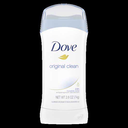Dove Original Clean Antiperspirant Deodorant, 4 pk./2.6 oz.