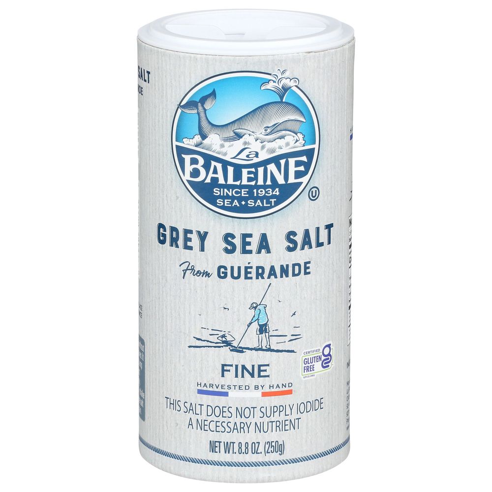 La Baleine Grey Sea Salt, 8.8 Ounce -- 12 Per Case