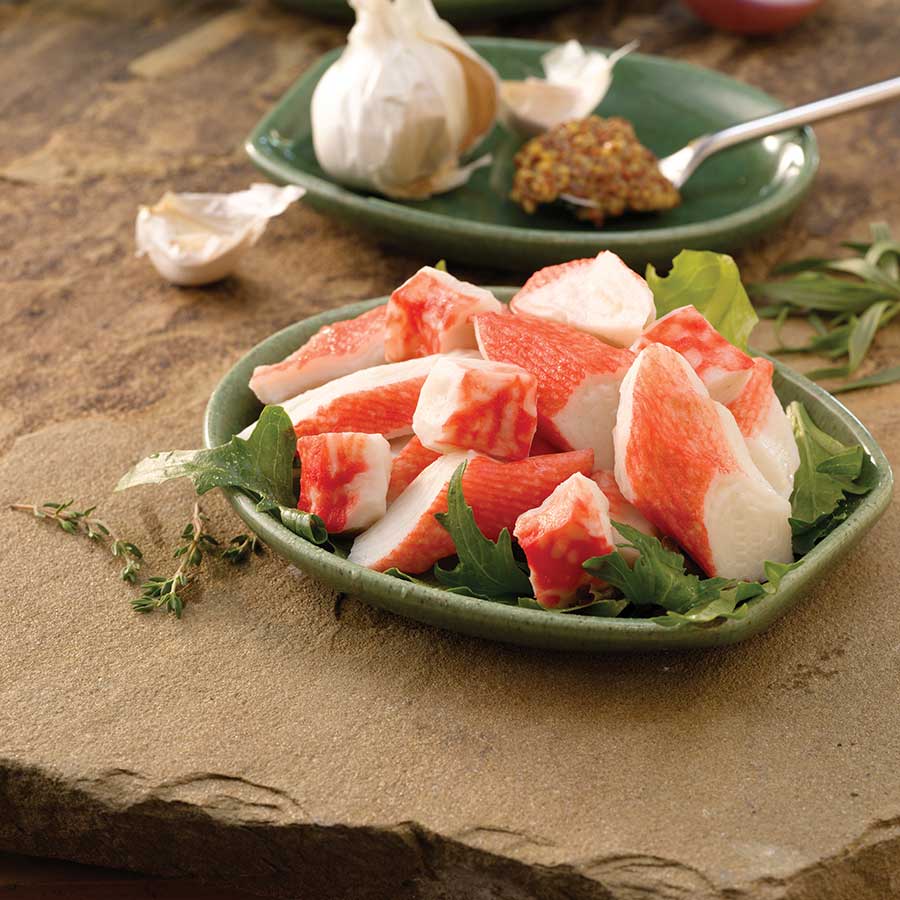 Trident Seafoods Sea Legs Supreme Imitation Crab Salad, 2.5 Pound -- 4 Per Case