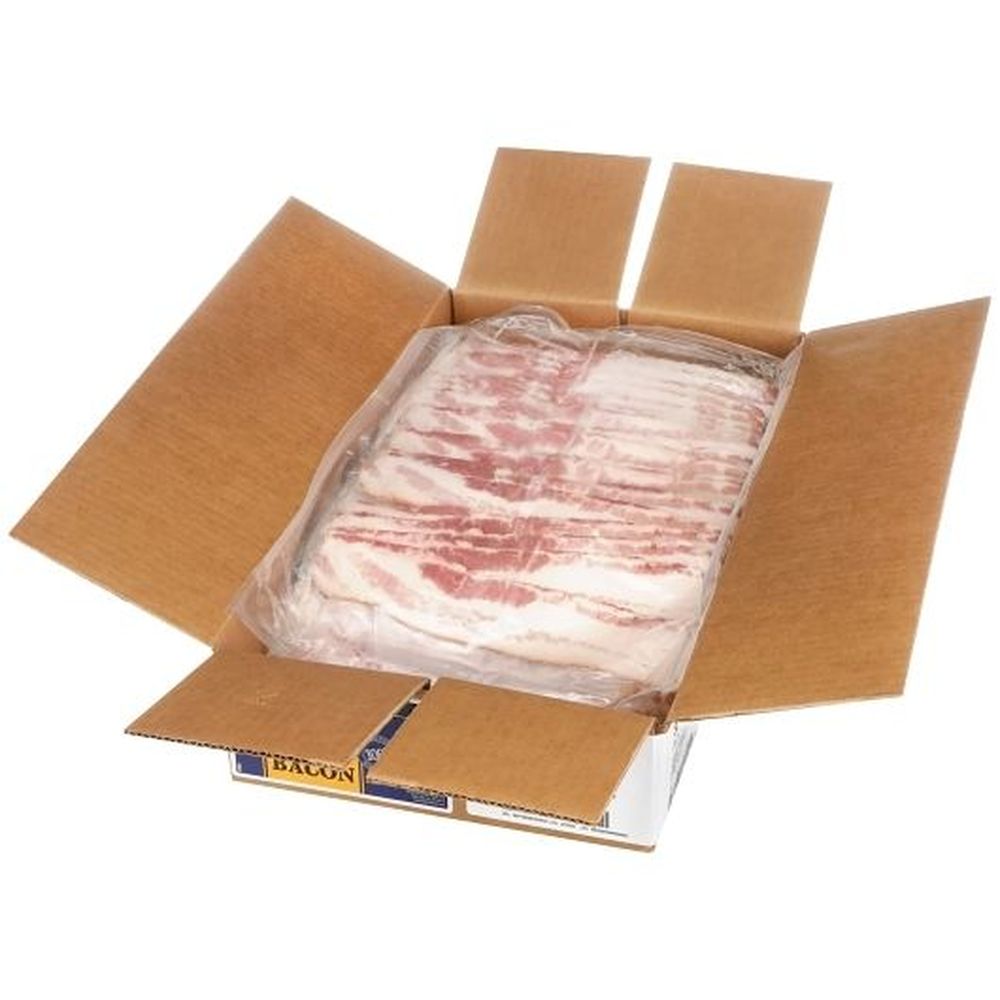 Dailys Hardwood Smoked Honey Cured Gas Flushed 3/16 inch Deli Thick Sliced Bacon, 15 Pound