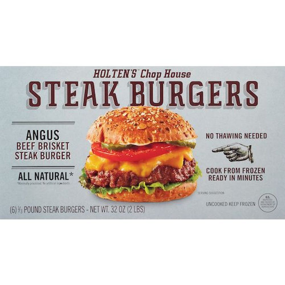 Chophouse Beef Patties, 2 Pound -- 6 Per Case