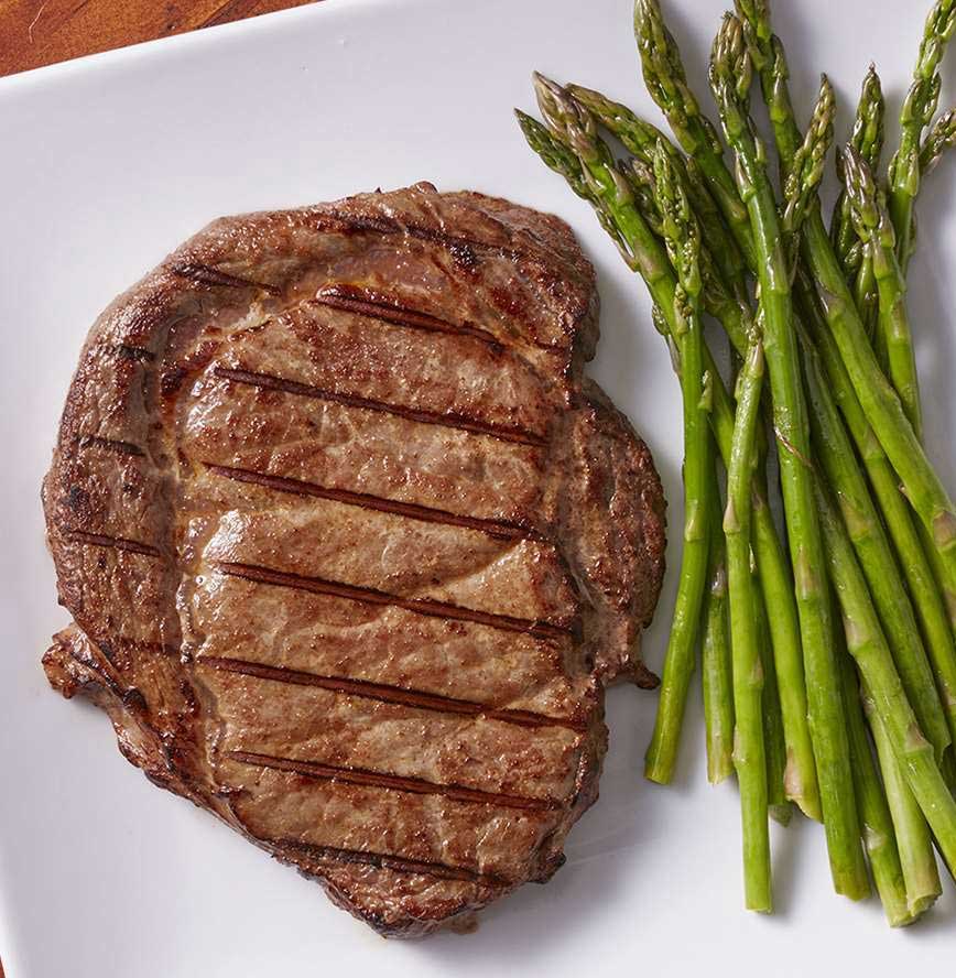 Double Red Provisions Ribeye Beef Steak, 12 Ounce -- 14 Per Case