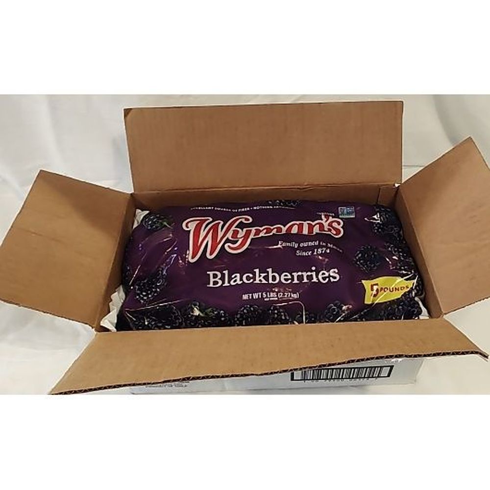 Wyman's Blackberries, 5 Pound -- 2 Per Case