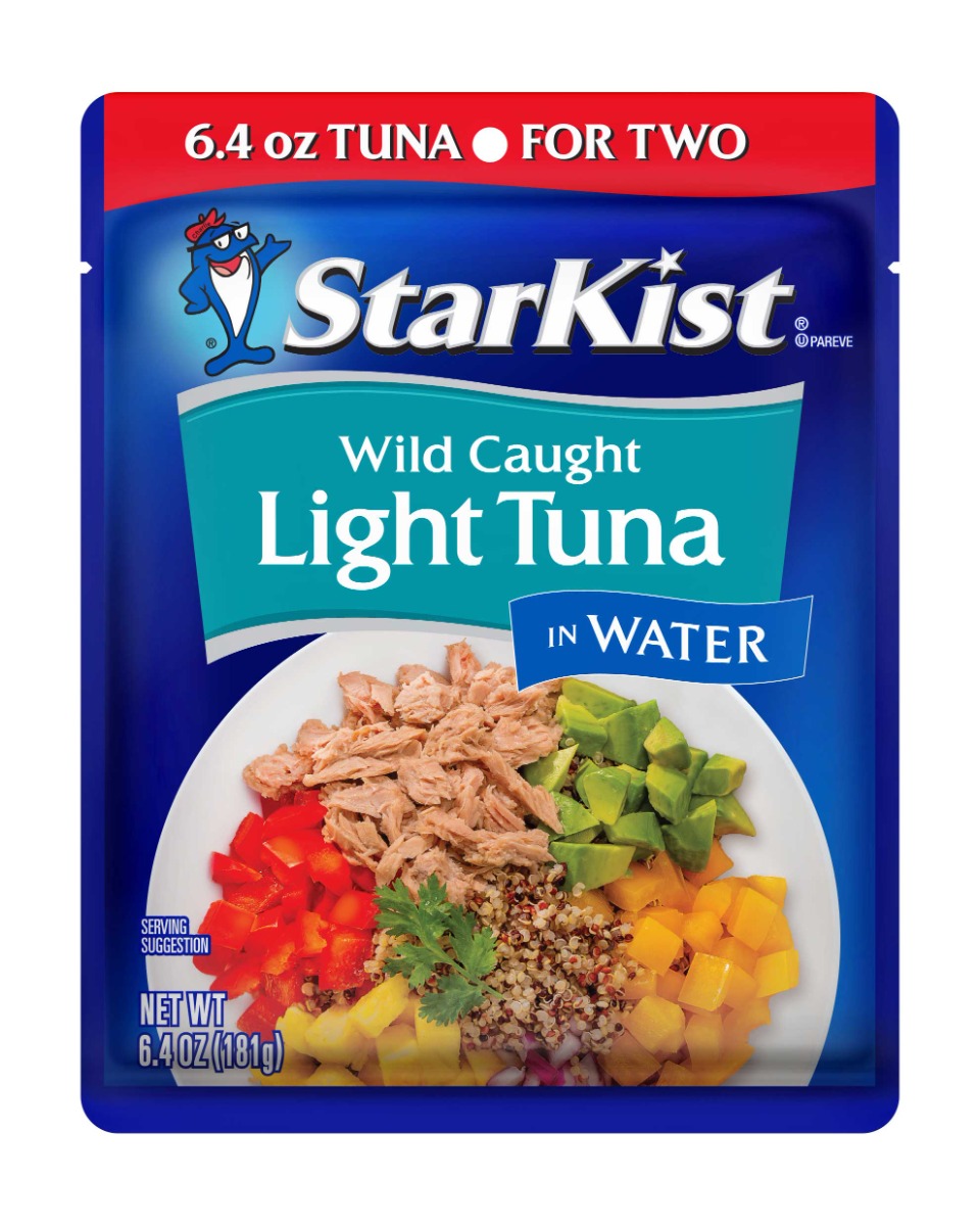 Starkist Chunk Light Tuna in Water, 6.4 Ounce Pouch -- 12 per case.