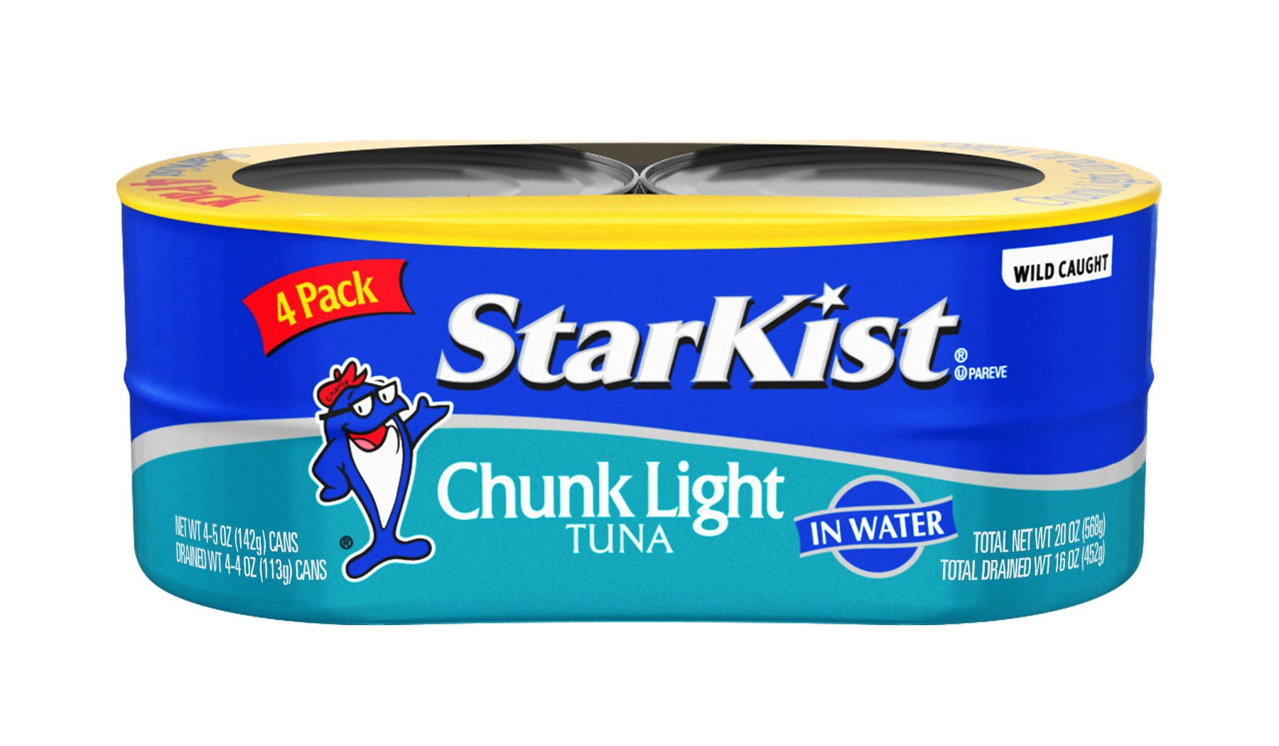 Starkist Chunk Light Tuna in Water, 20 Ounce -- 6 per case.