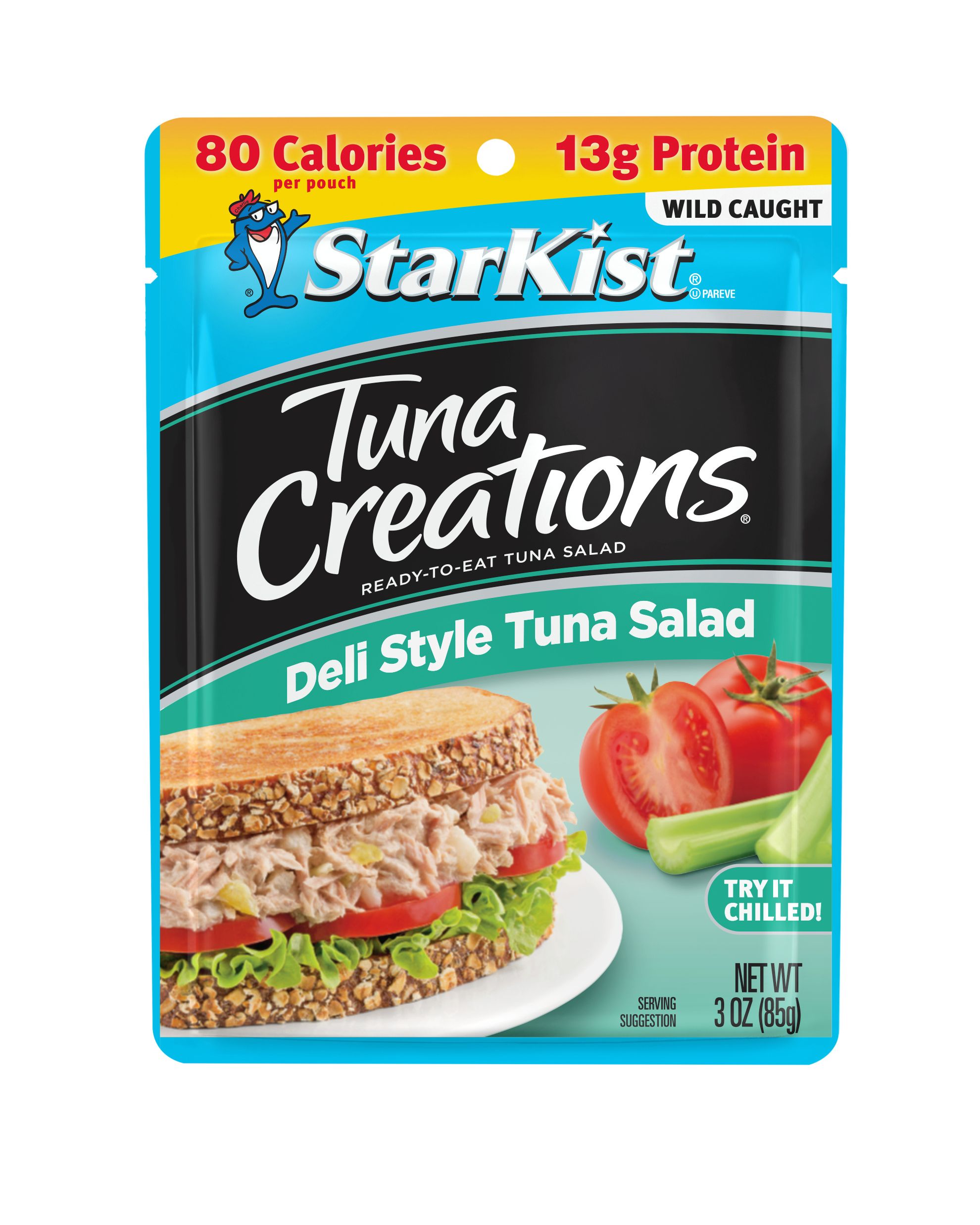 StarKist Original Deli Style Chunk Light Tuna Salad, 3 Ounce -- 24 per case.