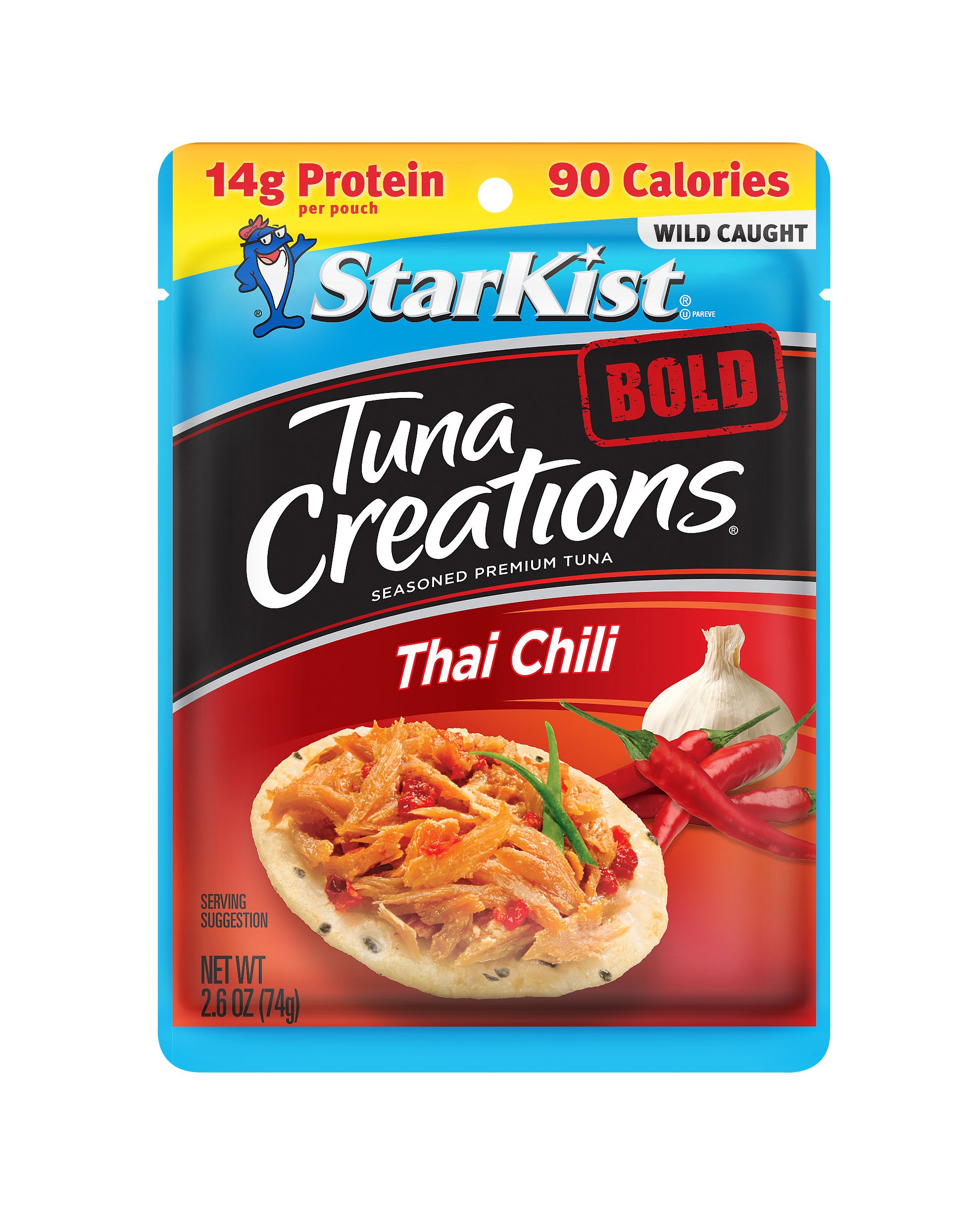 Starkist Gourmet Select Thai Style Tuna, 2.6 Ounce -- 24 per case.