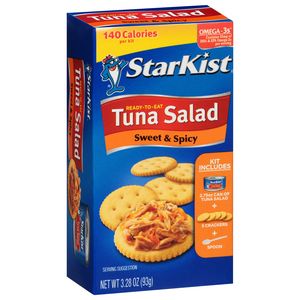 StarKist Sweet and Spicy Tuna Salad, 3.28 Ounce -- 12 per case.
