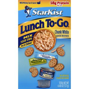 Starkist Charlies Snack Kit Chunk Light Tuna in Water, 4.48 Ounce -- 12 per case