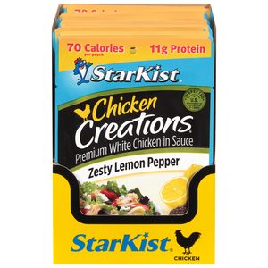 Starkist Chicken Creations Lemon Pepper Chicken, 2.6 Ounce -- 12 per case.