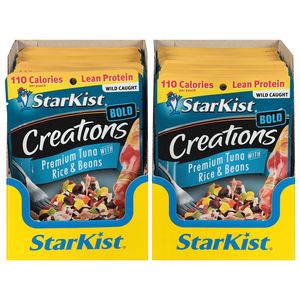 StarKist Tuna Creations Bold Tuna with Rice and Beans in Hot Sauce, 3 Ounce -- 24 per case.