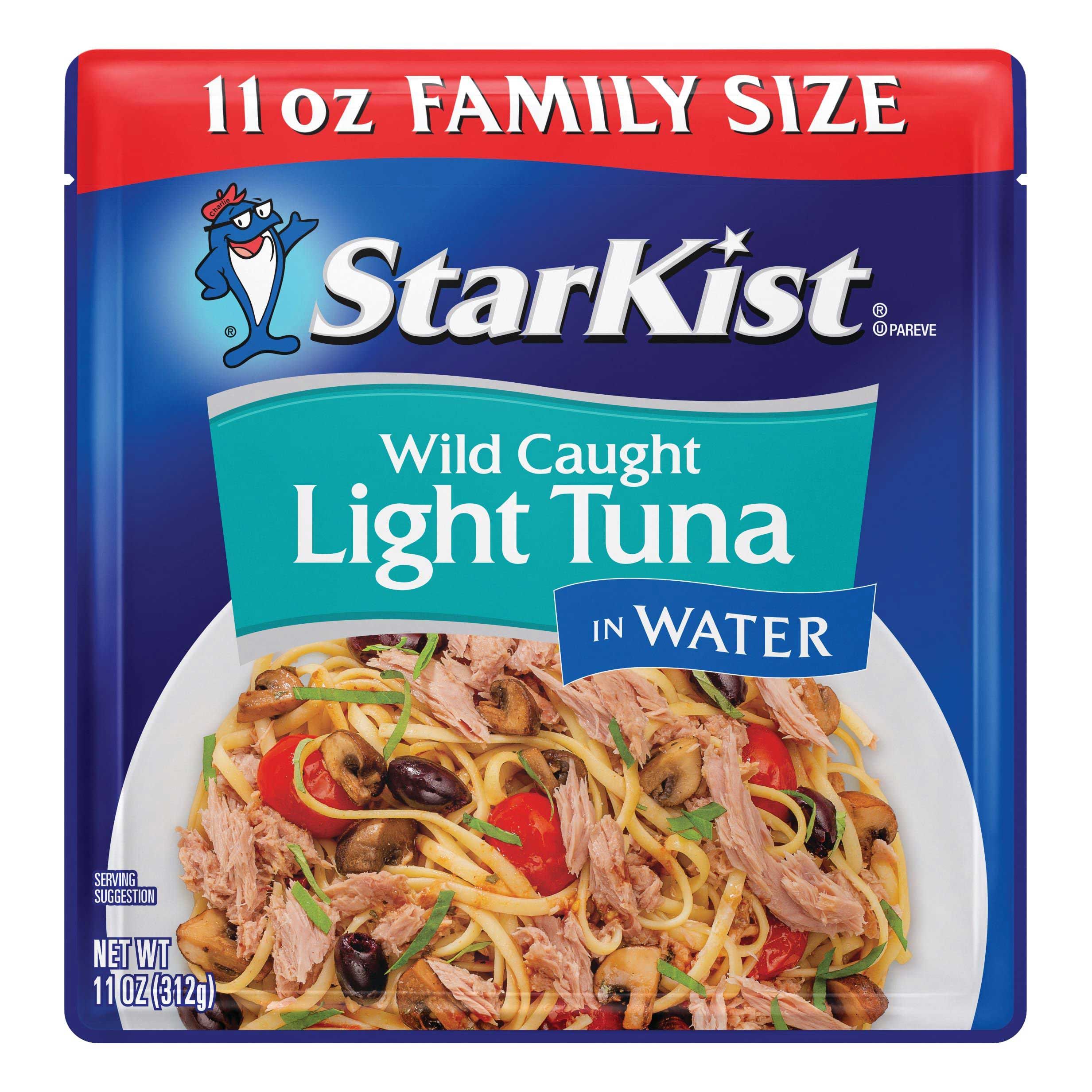 Starkist Chunk Light Tuna in Pouch, 11 Ounce -- 12 per case.
