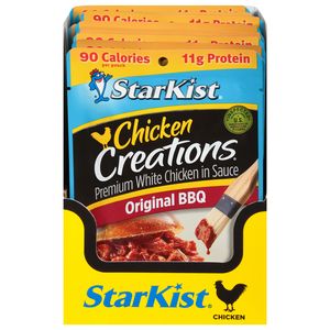 Starkist Chicken Creations White Chicken In Bbq Sauce, 2.6 Ounce -- 12 Per Case