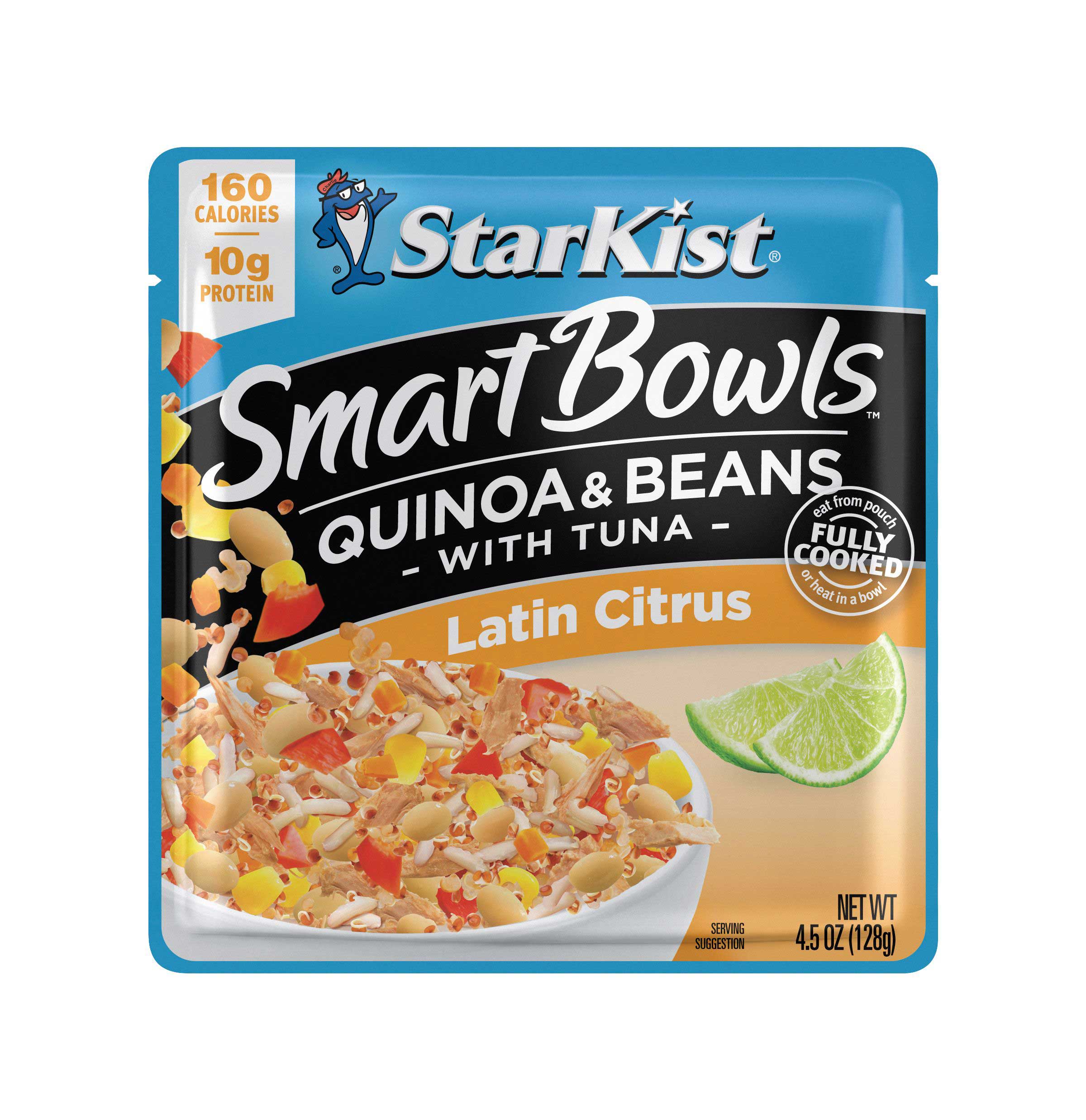 Starkist Smart Bowls Tuna - Quinoa & Beans Latin Citrus, 4.5 Ounce -- 12 per case