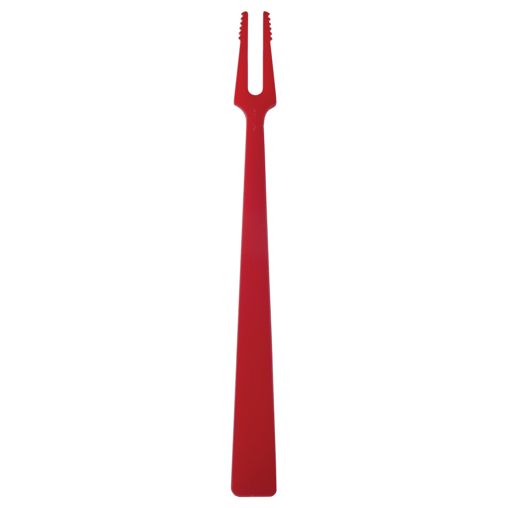 Wna Spirit Plastic Printable Red Fish Fry Fork, 6 Inch -- 1000 Per Case