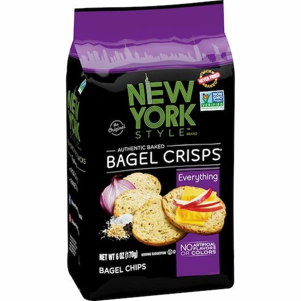 New York Style Everything Bagel Crisps, 6 Ounce -- 6 Per Case