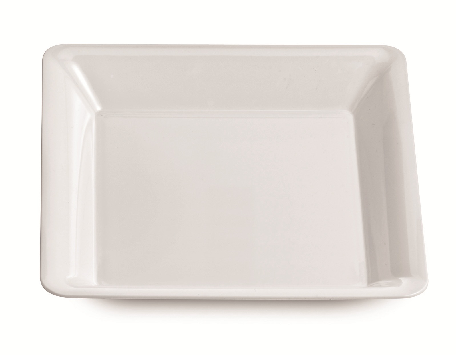 Yoshi Conserve Bandeja Cuadrada Blanca, 14 X 14 Pulgadas -- 25 Por Caja