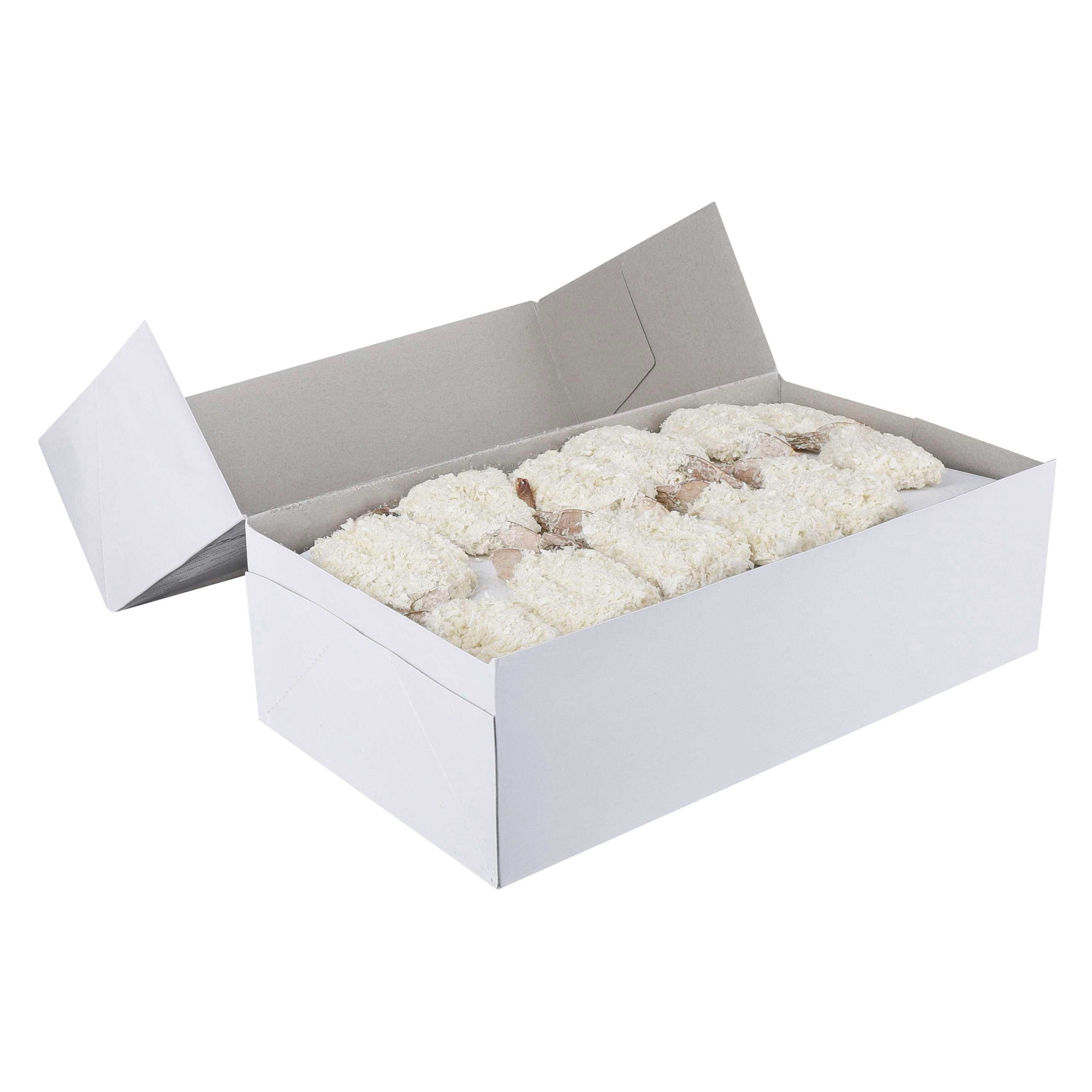 Sail 16/20 Count Breaded Coconut Clean Tail Butterfly Shrimp, 3 Pound -- 4 Per Case