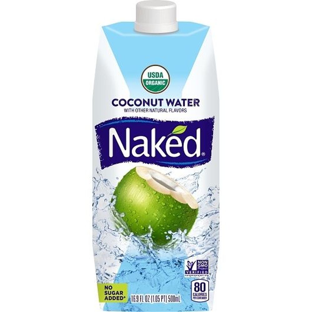 Naked Coconut Water, 16.9 Fluid Ounce -- 12 Per Case