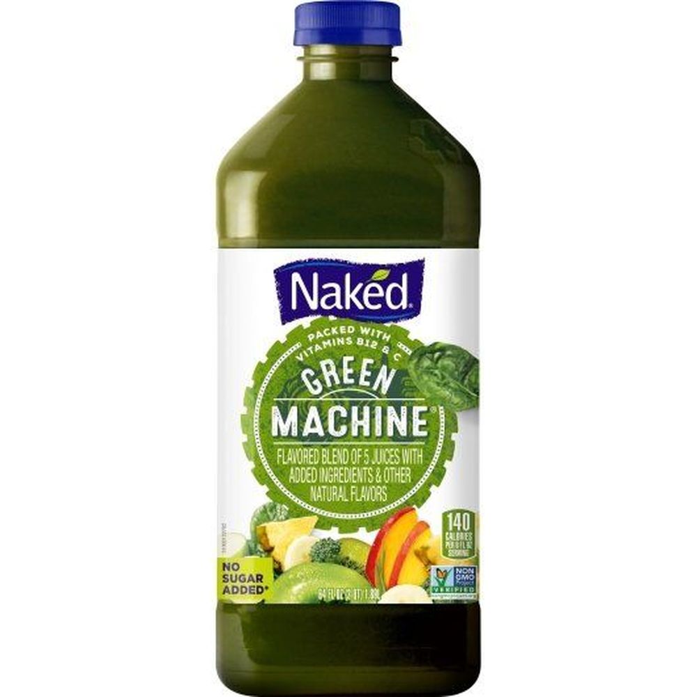 Naked Green Juice Smoothie, 64 Fluid Ounce -- 6 Per Case