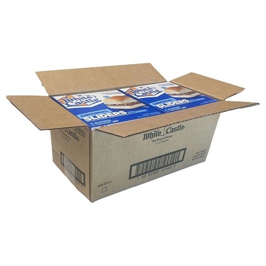 White Castle Original Sliders, 6.35 Ounce -- 6 Per Case