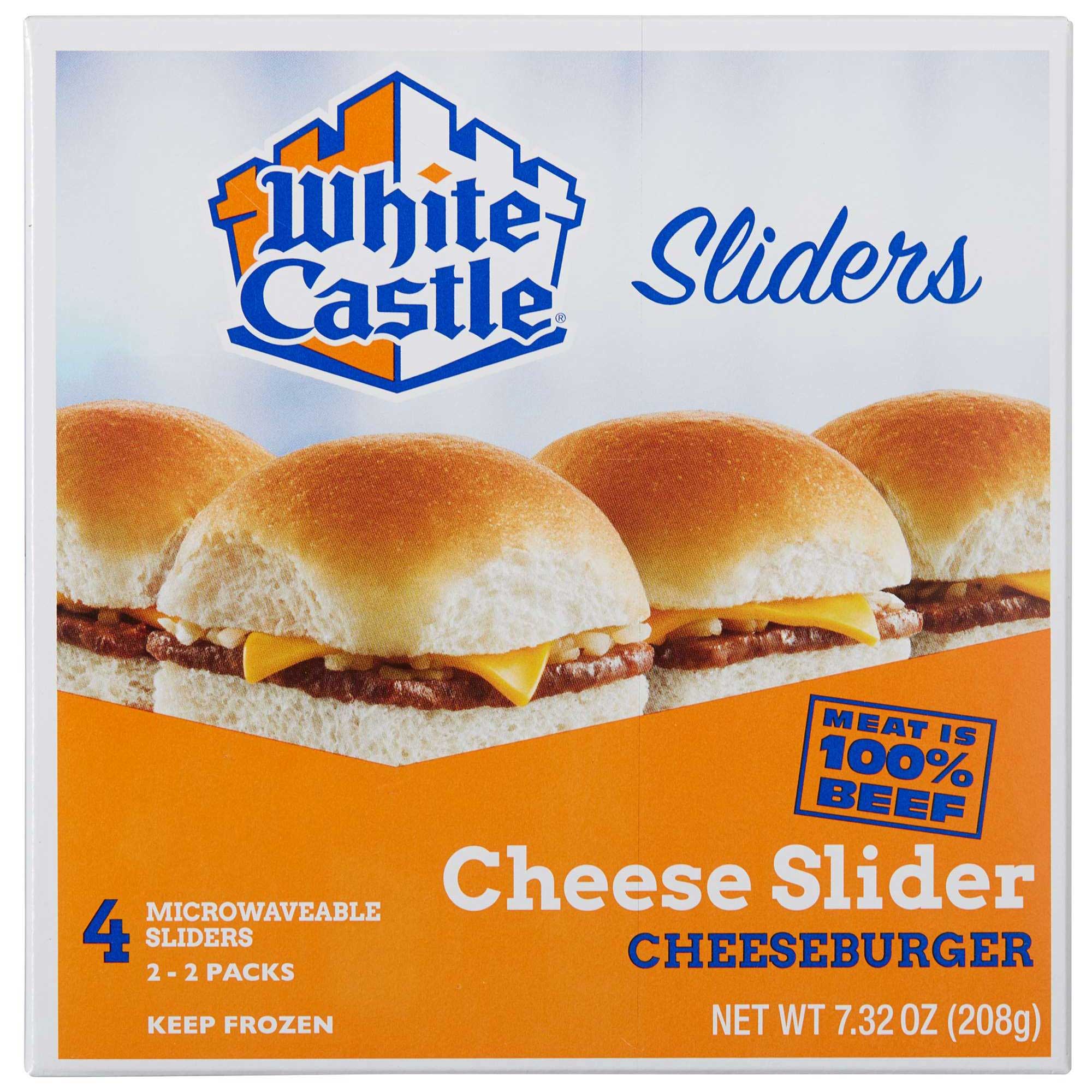 White Castle Sliders Cheeseburger, 7.23 Ounce -- 6 Per Case