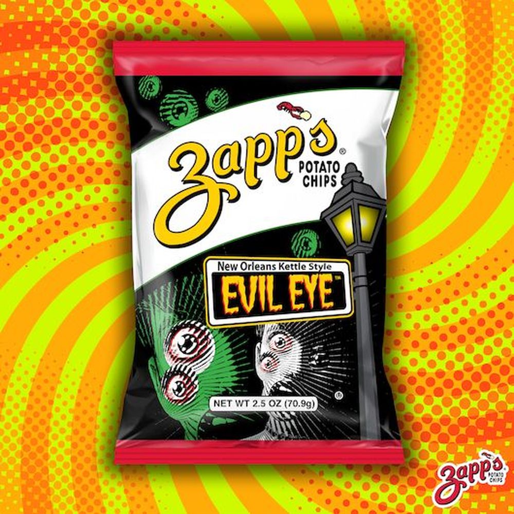 Utz Zapps Evil Eye New Orleans Kettle Style Potato Chips