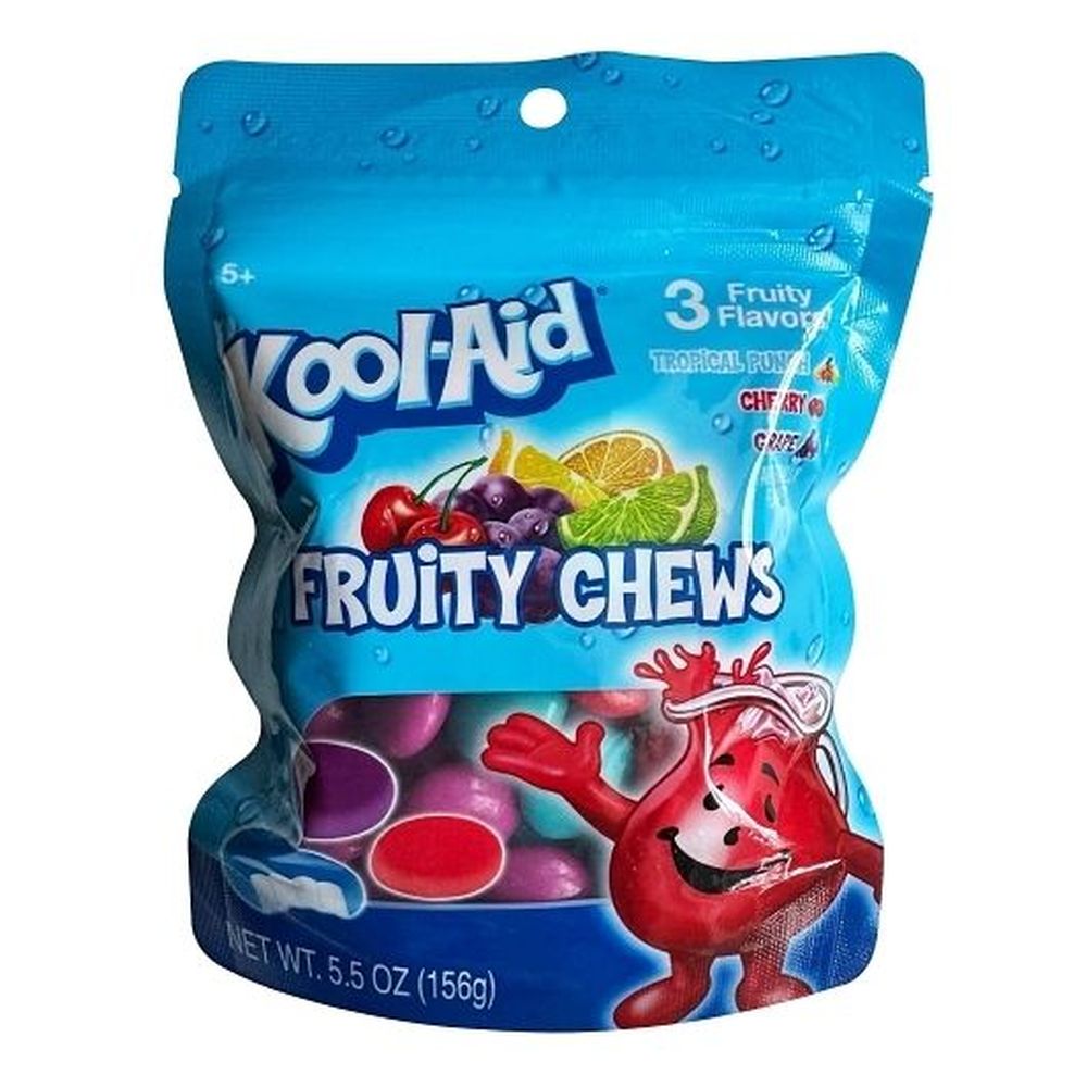 Hilco Kool-Aid Assorted Fruity Chews, 5.5 Ounce Peg Bag -- 32 per case