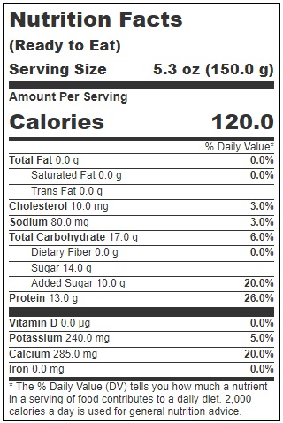 Odyssey Peach Nonfat Greek Yogurt, 5.3 Ounce -- 12 Per Case