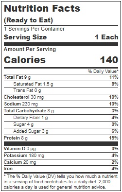 Kar's Chicken Salad Kit, 3.5 Ounce -- 12 Per Case