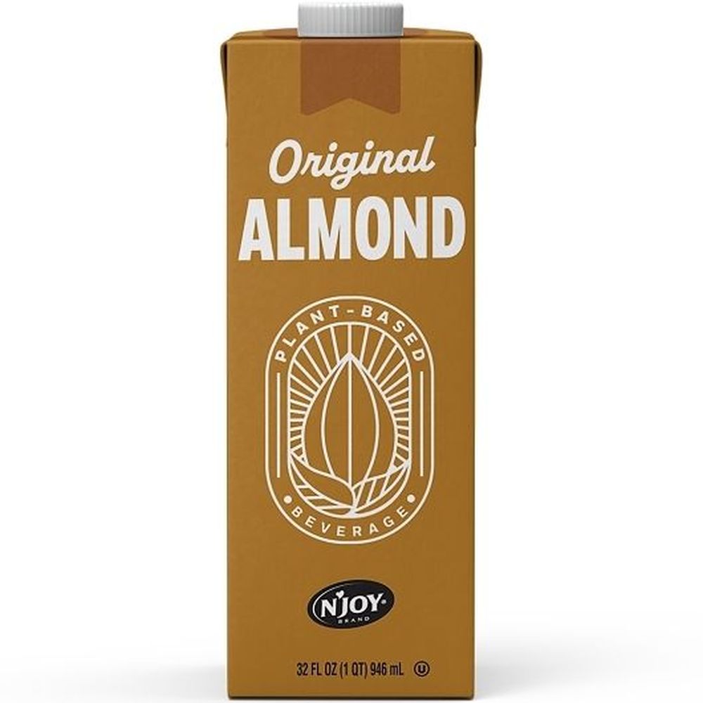 N'joy Original Almond Milk, 32 Ounce -- 12 Per Case