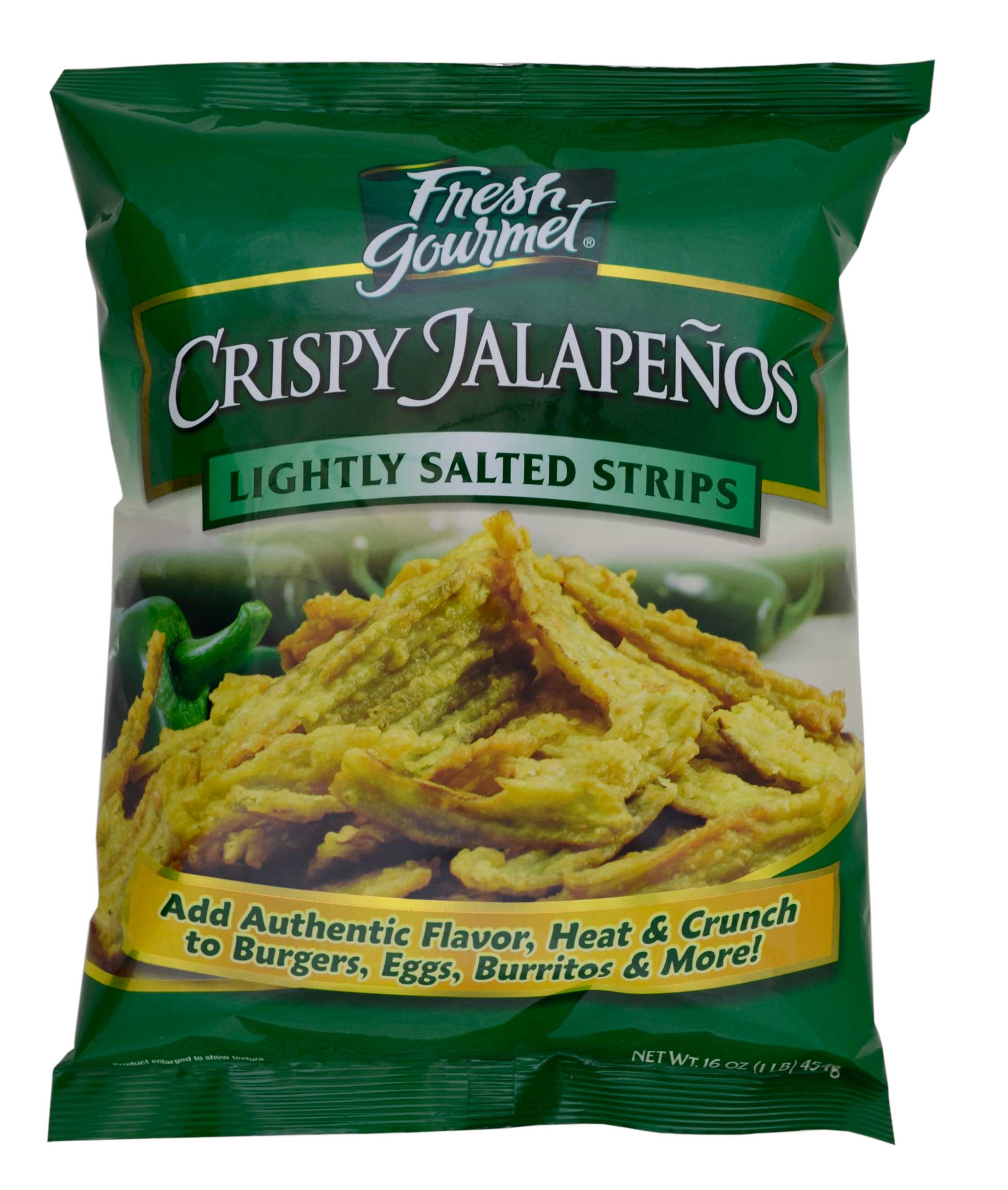 Fresh Gourmet Crispy Jalapeno Strips, 1 Pound -- 1 Each
