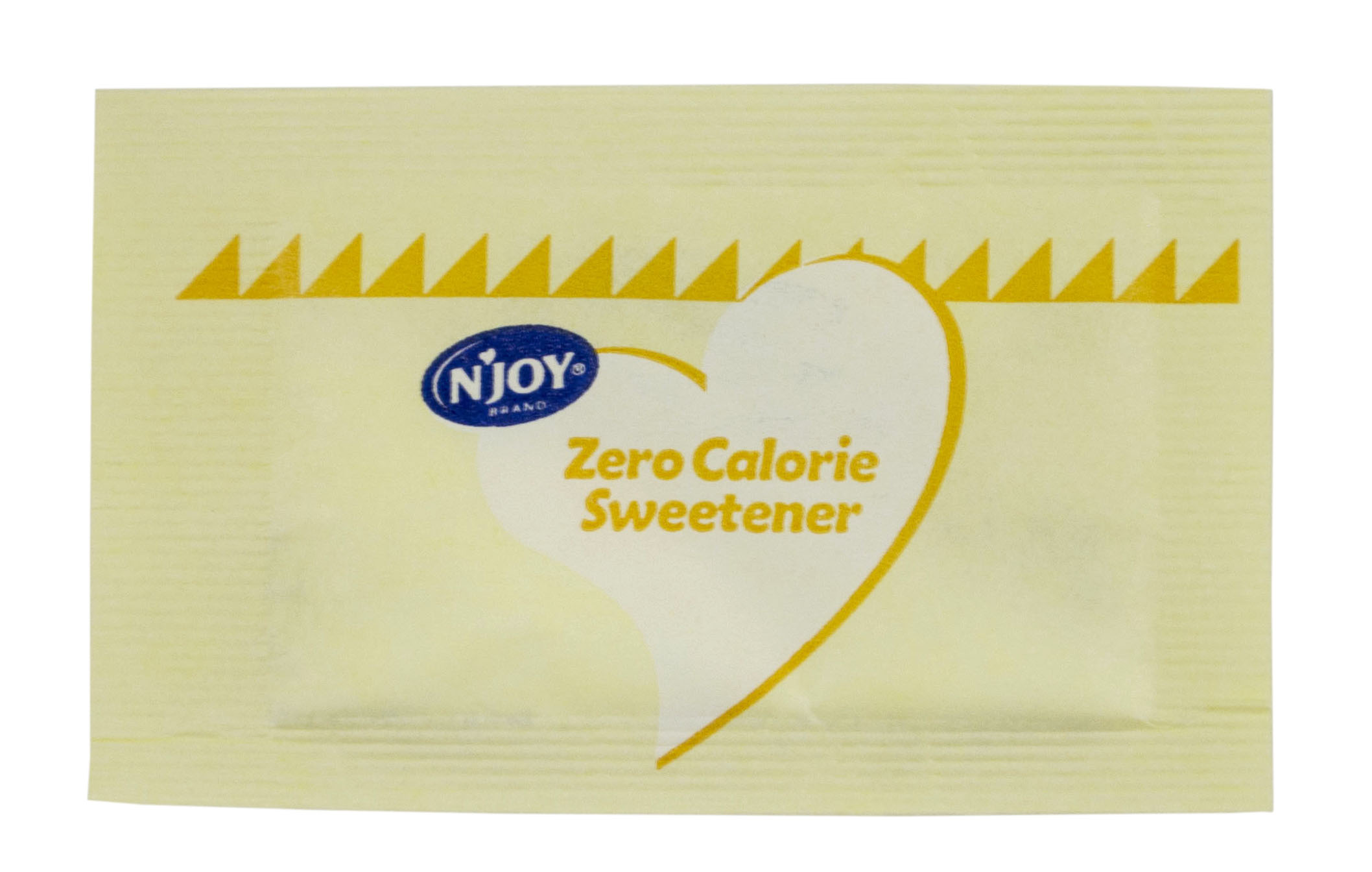 N'joy Yellow Sucralose Sugar Substitute, 1 Gram -- 2000 Per Case