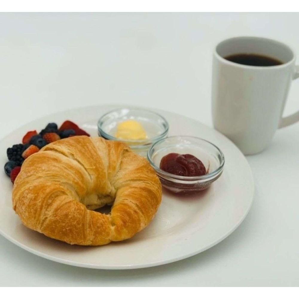 Gold Standard Baking Round Margarine Croissant, 3 Ounce -- 48 Per Case