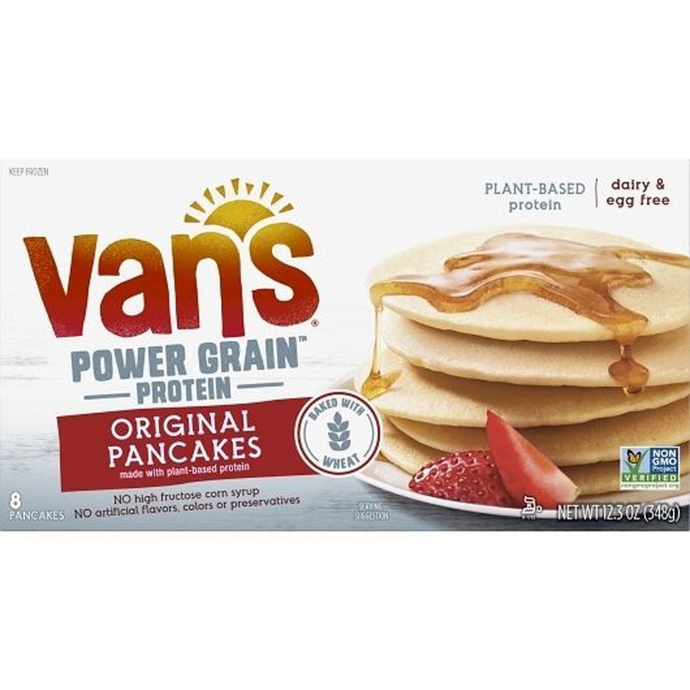 Van's Original Protein Pancake, 0.77 Pound -- 12 Per Case