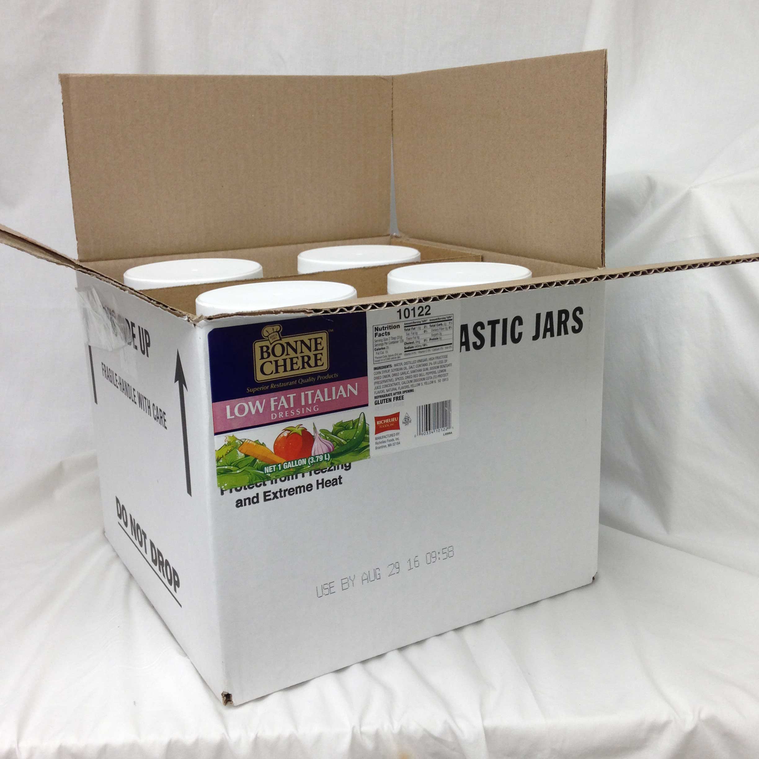 Bonne Chere Low Fat Italian Dressing, 1 Gallon 4 per case