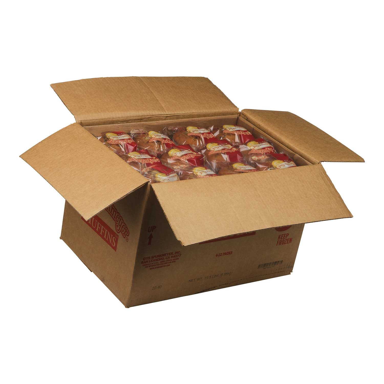 Otis Spunkmeyer Banana Nut Muffin, 6.5 Ounce -- 48 Per Case