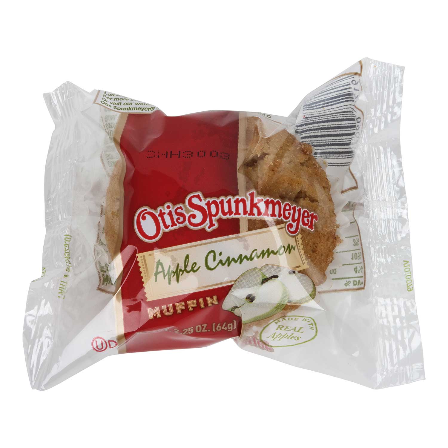 Otis Spunkmeyer Delicious Essentials Apple Cinnamon Muffin, 2.25