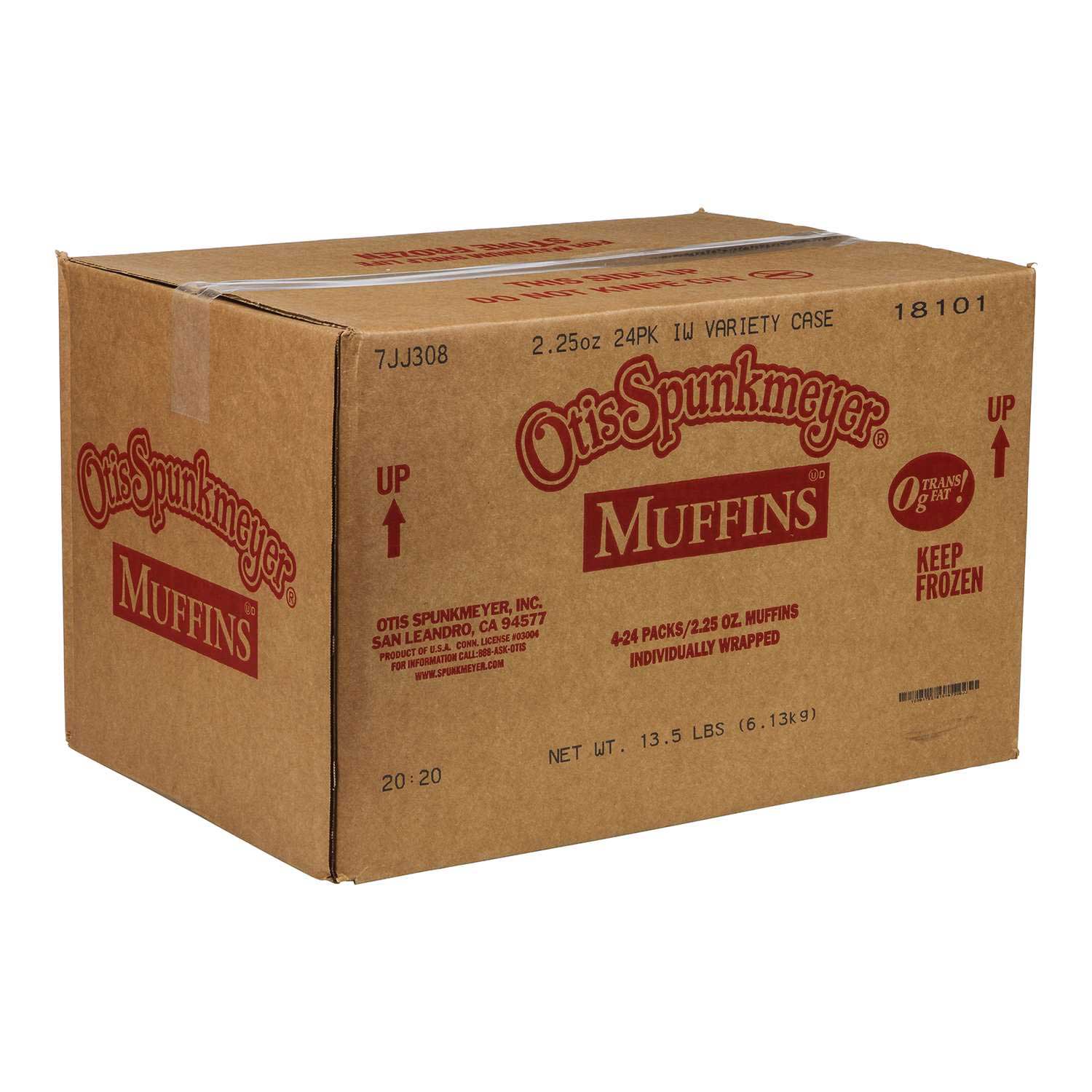Otis Spunkmeyer Muffin Variety Pack Case | FoodServiceDirect