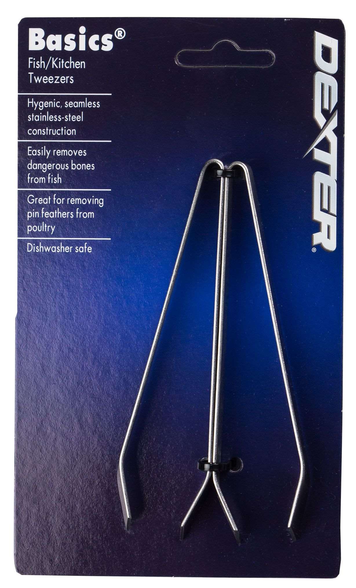 Dexter Russell Cutlery Fish Bone Kitchen Tweezers -- 12 Per Case