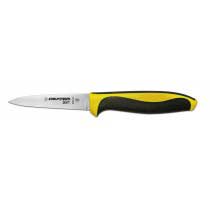 Dexter Russell Paring Knife With Yellow Handle, 3.5 Inch -- 12 Per Case