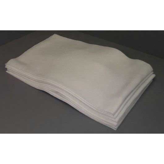 Atlantic Mills Paño Blanco De Peso Mediano, 13.5 X 21 Pulgadas -- 150 Por Caja