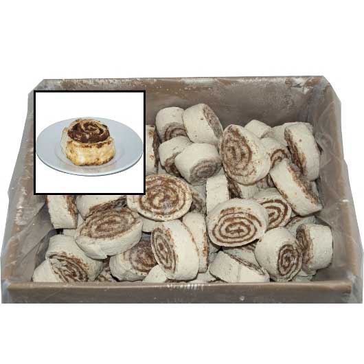 General Mills Pillsbury Supreme Freezer-to-Oven Cinnamon Twirl, 5 Ounce -- 100 per case.