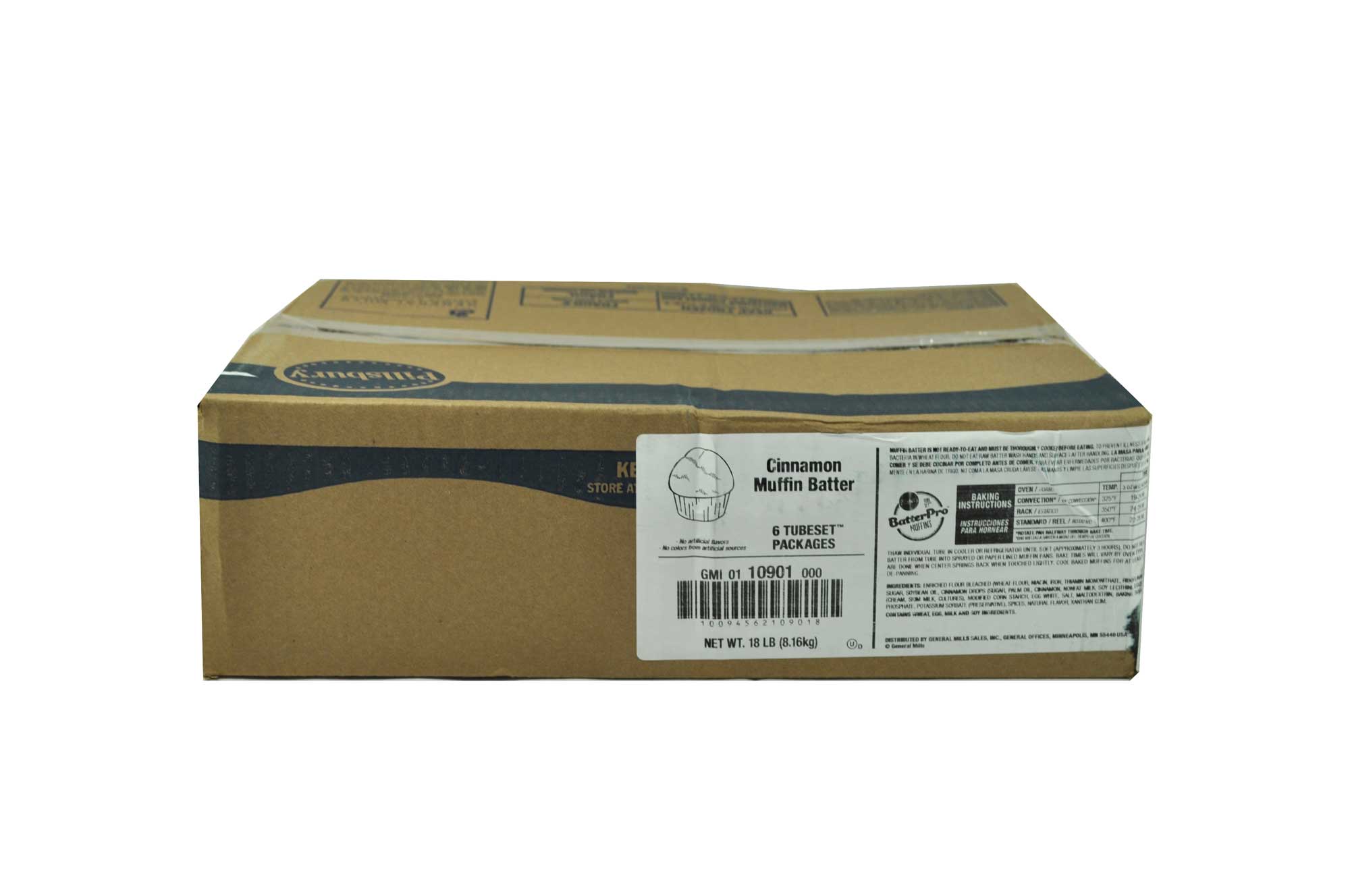 Pillsbury Tubeset Cinnamon Muffin Batter, 3 Pound -- 6 Per Case