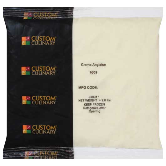 Gold Label Ready To Use Creme Anglaise Sauce, 2 Pound -- 8 Per Case