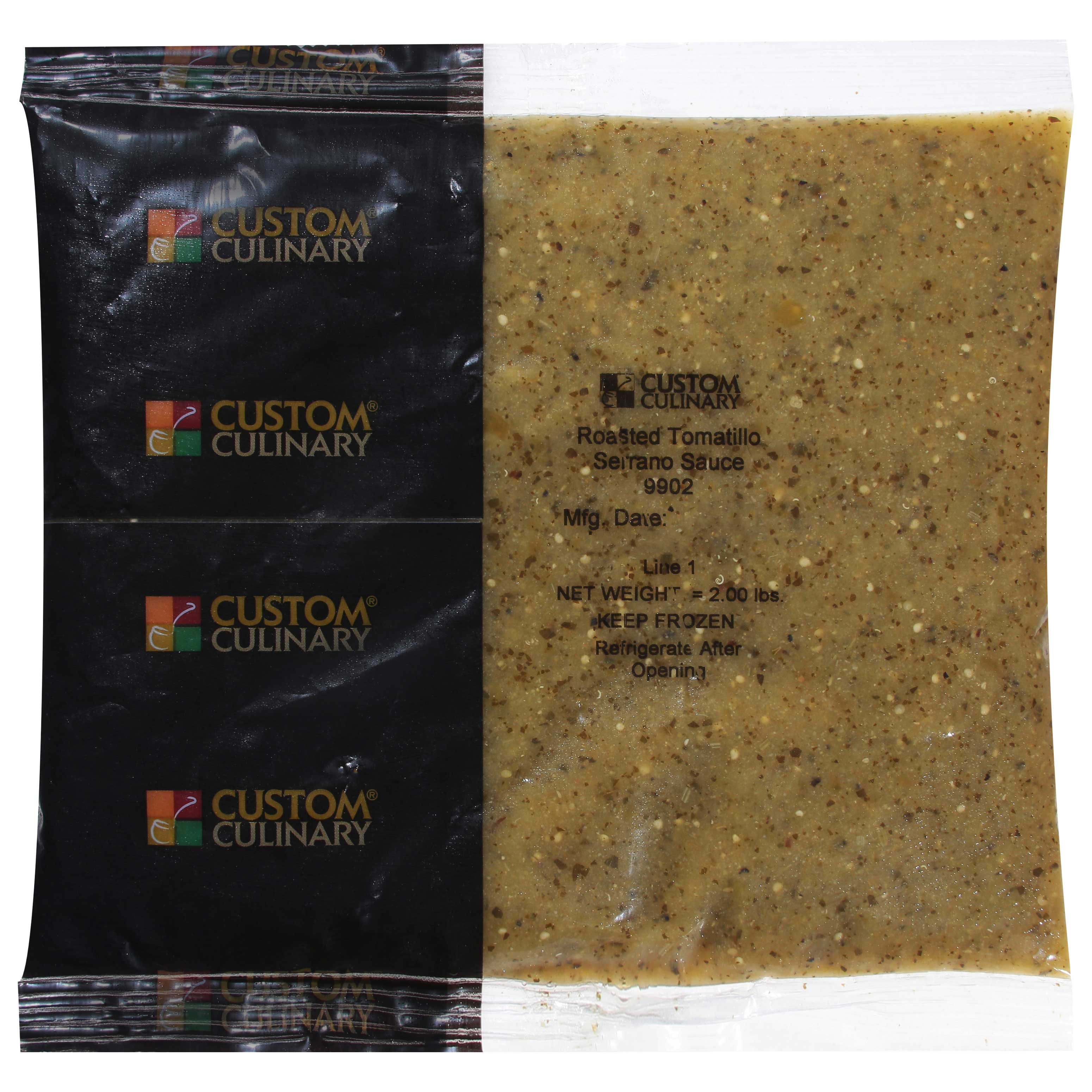 True Foundations Gluten Free And Vegan Tomatillo Serrano Sauce, 2 Pound -- 8 Per Case