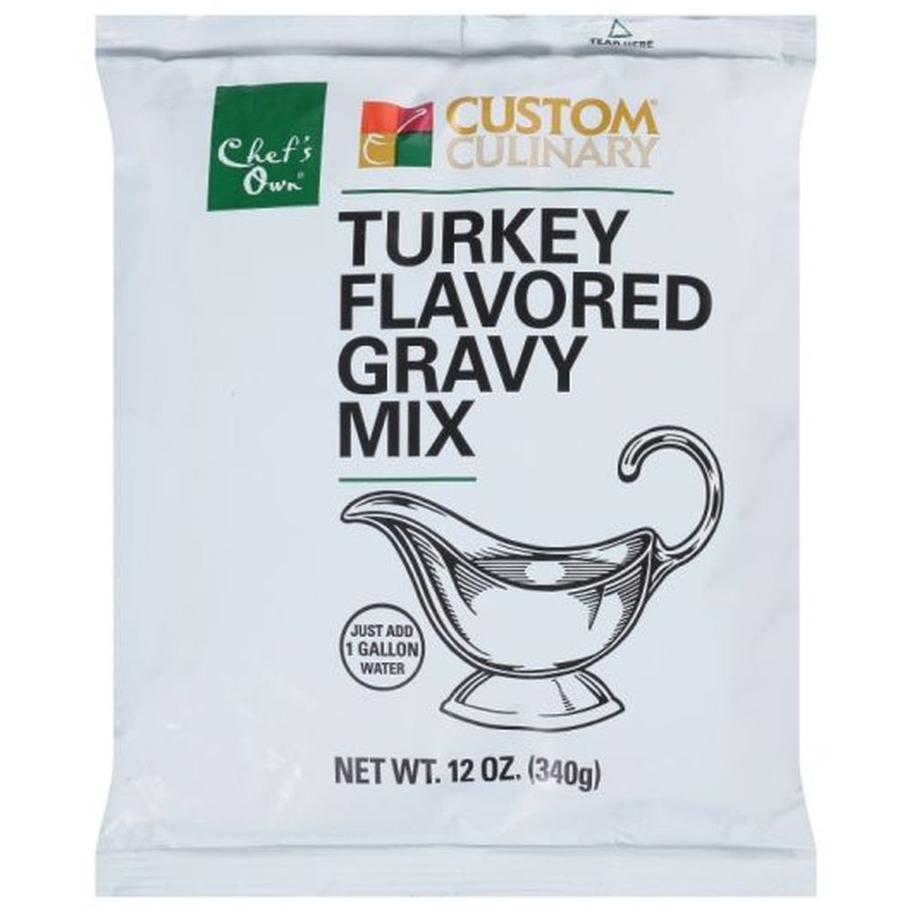 Chef's Own Turkey Flavored Gravy Mix, 12 Ounce -- 8 Per Case